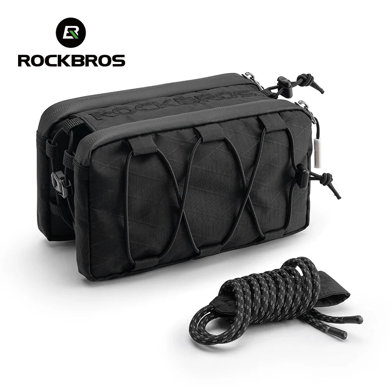 ROCKBROS Top Tube Bike Bag | Floating Installation Bicycle Pannier Bag with Large Capacity