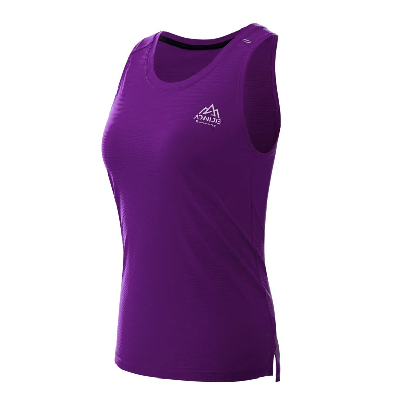 AONIJIE FW5129 Women’s Quick-Dry Breathable Tank Top | Sleeveless Sports Vest for Gym & Running