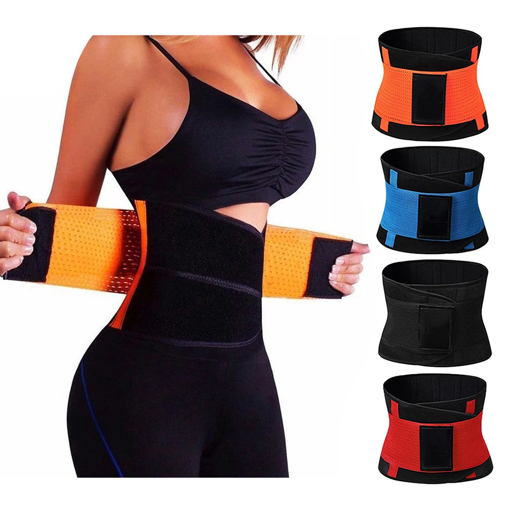 Xtreme Power Thermo Waist Trainer Belt Body Shaper, Trimmer, Cincher Wrap Workout Shapewear Slimming