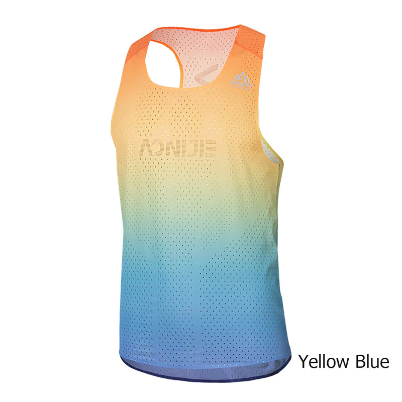 AONIJIE FM5155 Men's Ultra-Light Quick Dry Running Vest | Sleeveless for Marathon & Cross-Country