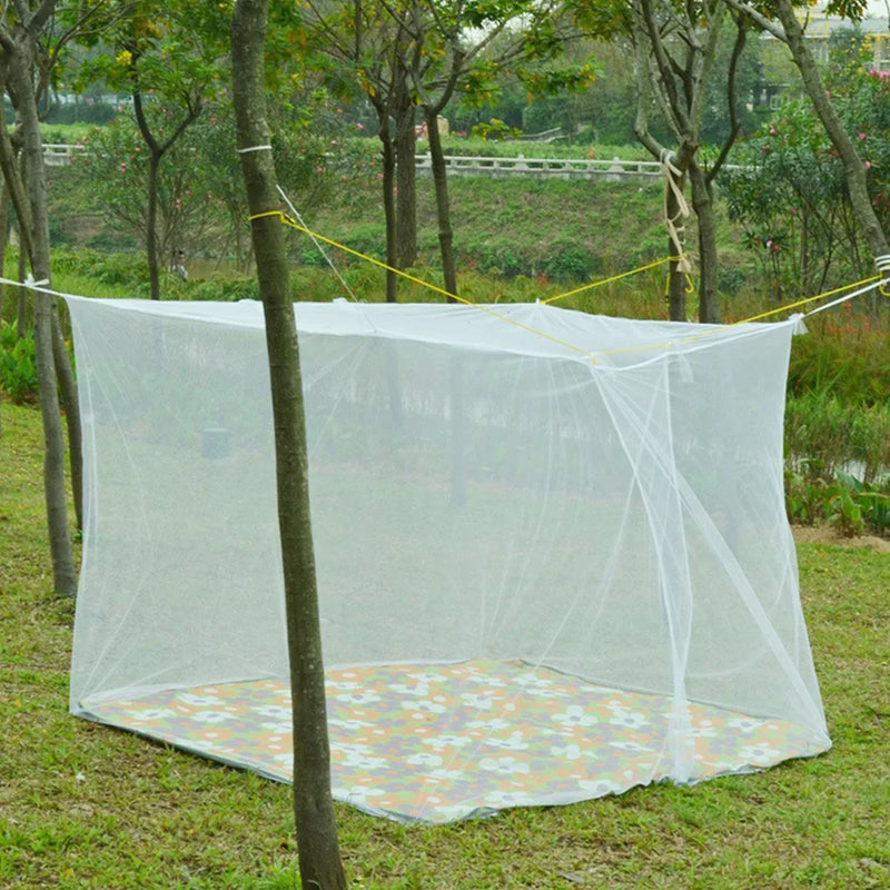 Portable Camping Mosquito Net | Large Outdoor & Indoor Insect-Proof Sleeping Tent (220x200x200cm)