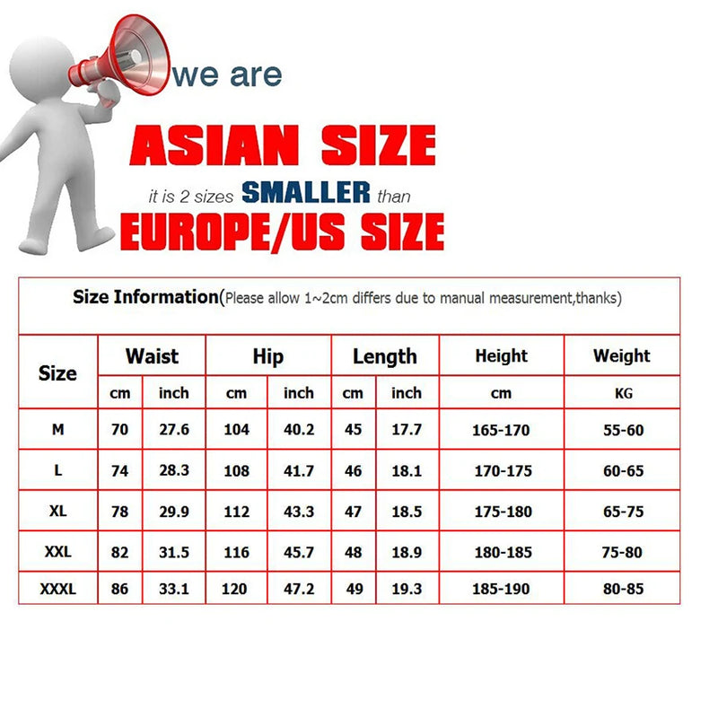 2 In 1 Shorts Men Summer Fitness Men Double Deck Sports Sweat Shorts Men Bodybuilding Sweatpants