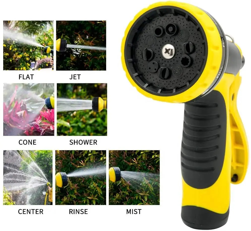 Flexible Expandable Water Garden Hose | 50ft-150ft Retractable Magic Hose with Spray Gun