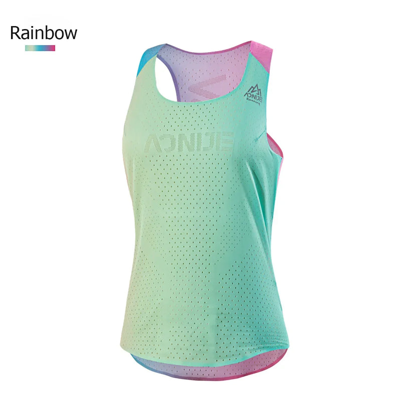 AONIJIE FW5156 Women’s Lightweight Quick-Dry Racerback Vest | Summer Running & Fitness