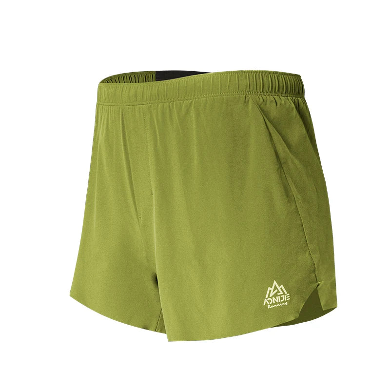 AONIJIE FM5153 Men’s Quick-Dry Sports Shorts | Elastic Waistband with Back Pocket for Running & Gym