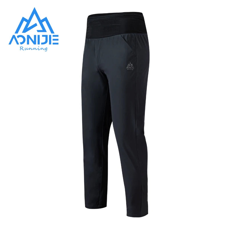 AONIJIE FM5163 Men's Quick Dry Tracksuit Bottoms | Drawstring Sports Pants for Running & Fitness