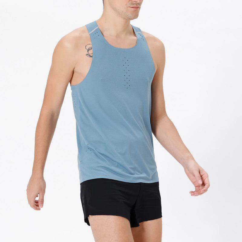 AONIJIE FM5113 Men’s Quick-Dry Sports Vest | I-Shaped Sleeveless Top for Running & Fitness