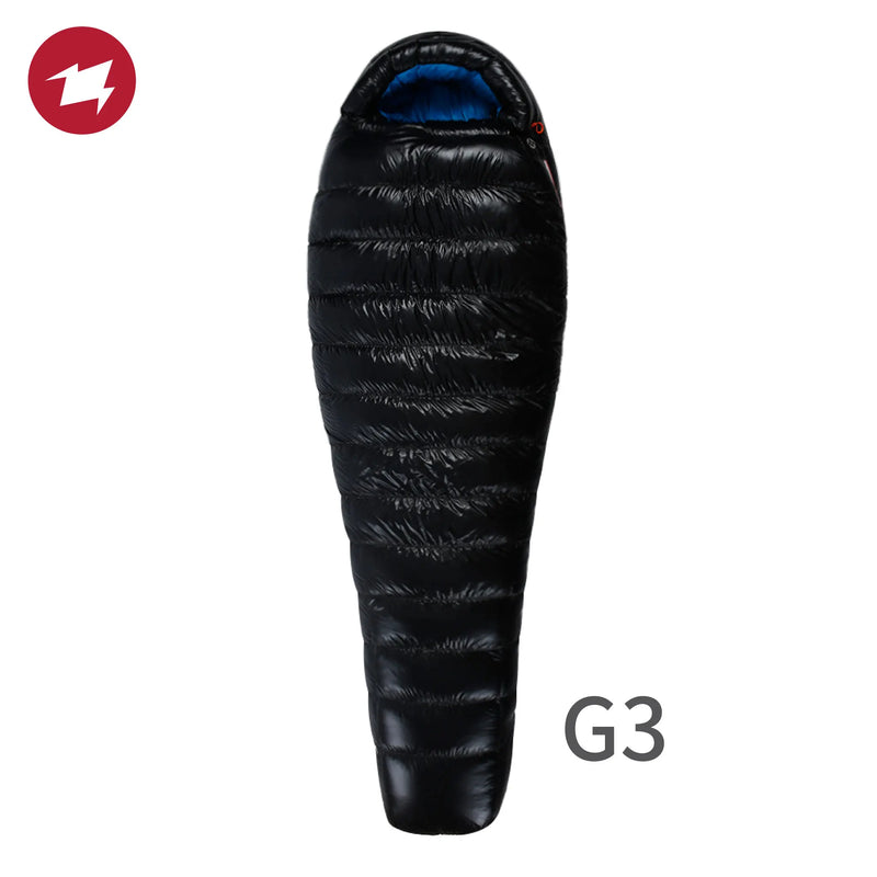 AEGISMAX G3 -15 Degree 800FP Goose Down Sleeping Bag Ultralight Sleeping Bag for Men & Women