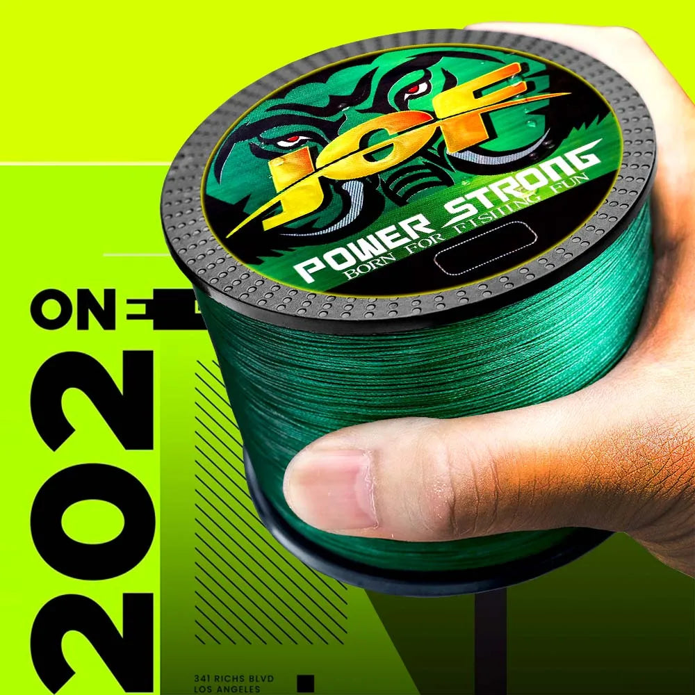 Braided Fishing Line Multifilament Carp Fly 4 Strand 300M 500M 1000M Spinning Extreme PE Strong