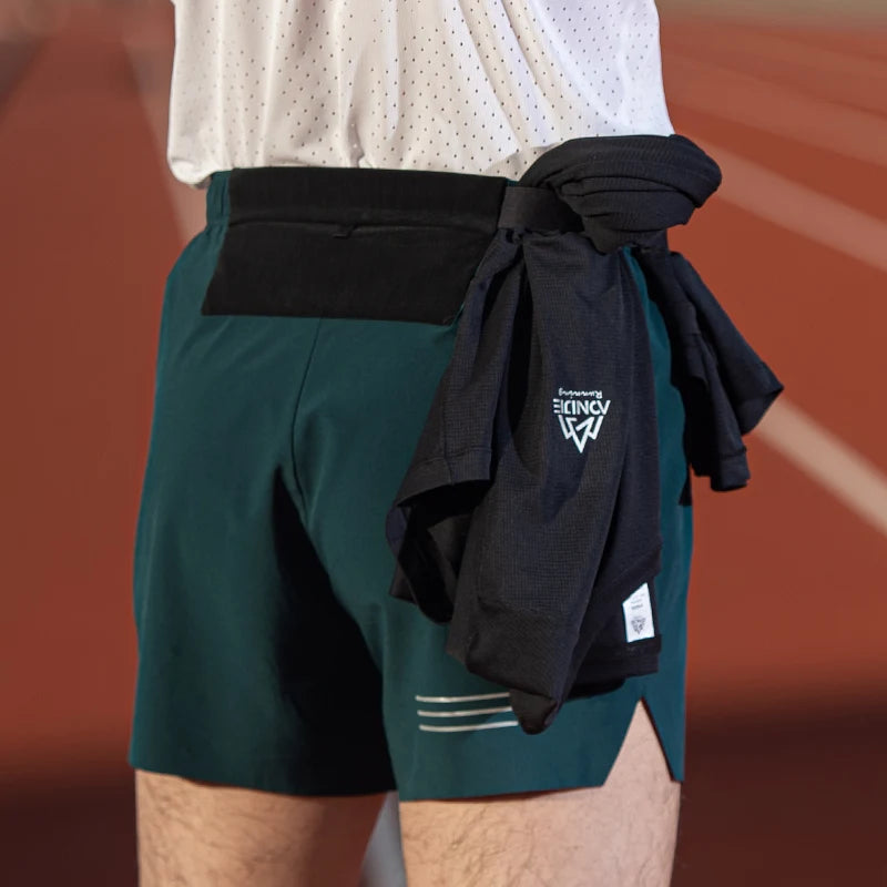 AONIJIE FM5153 Men’s Quick-Dry Sports Shorts | Elastic Waistband with Back Pocket for Running & Gym