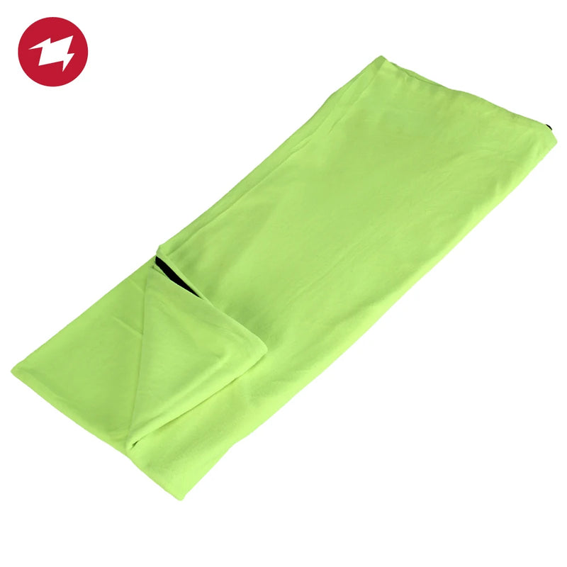 AEGISMAX Amini-E 25 Degree Fleece Sleeping Bag Ultralight Sleeping Bag Liner for Men & Women