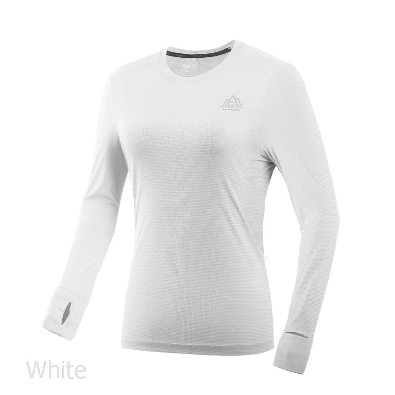 AONIJIE FW5133 Women’s Long-Sleeve Quick-Drying Sports Shirt | Running & Marathon Training Tee