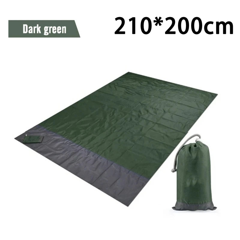 Waterproof Beach Mat: Extra Large Portable Picnic Blanket for Camping and Outdoor Activities