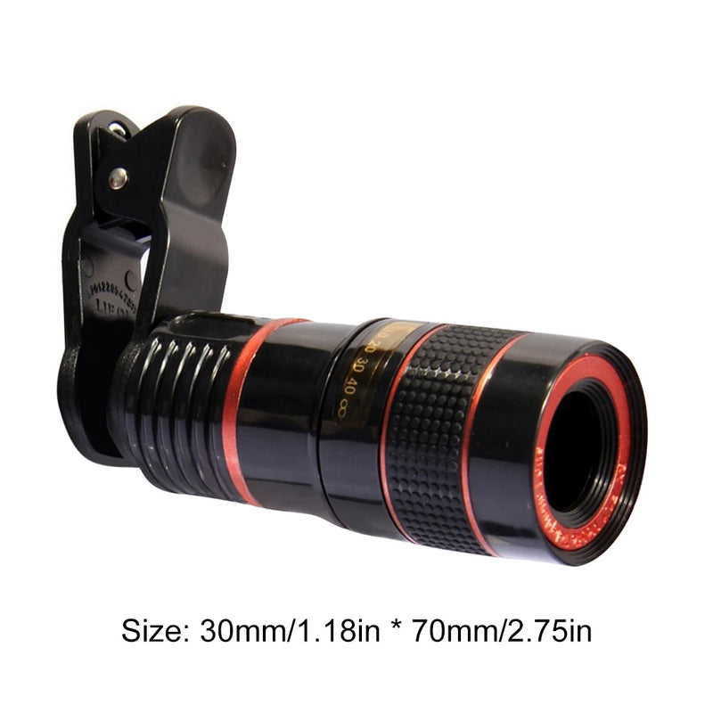 8x 12X 20X Long Focus Mobile Phone Lens 8x Mobile Phone Telescope HD Camera Lens External Zoom