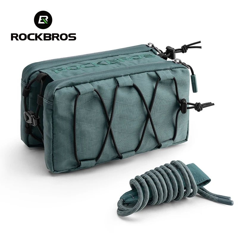 ROCKBROS Top Tube Bike Bag | Floating Installation Bicycle Pannier Bag with Large Capacity