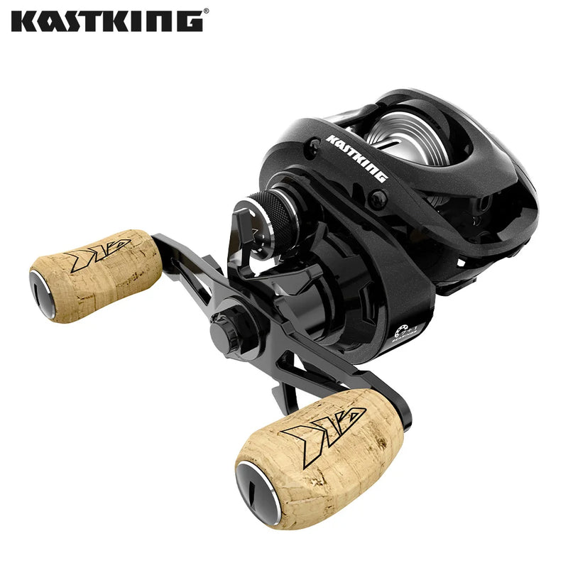 KASTKING Royale MegaTron Baitcasting Reel – 7.2:1 Gear Ratio, 8KG Drag, Long Cast Aluminum Spool