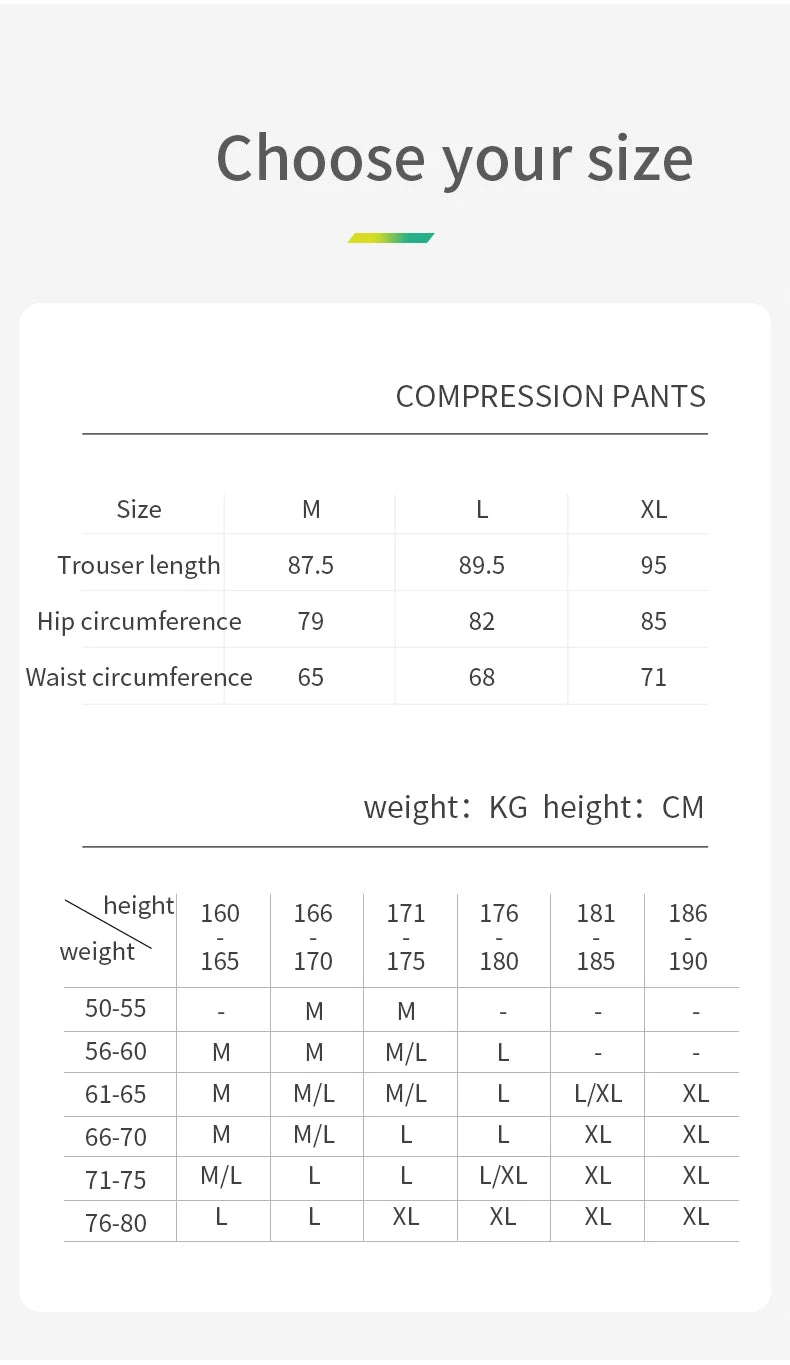 AONIJIE FM5121 Men’s Quick-Dry Compression Pants | Elastic Tights for Running, Cycling & Fitness