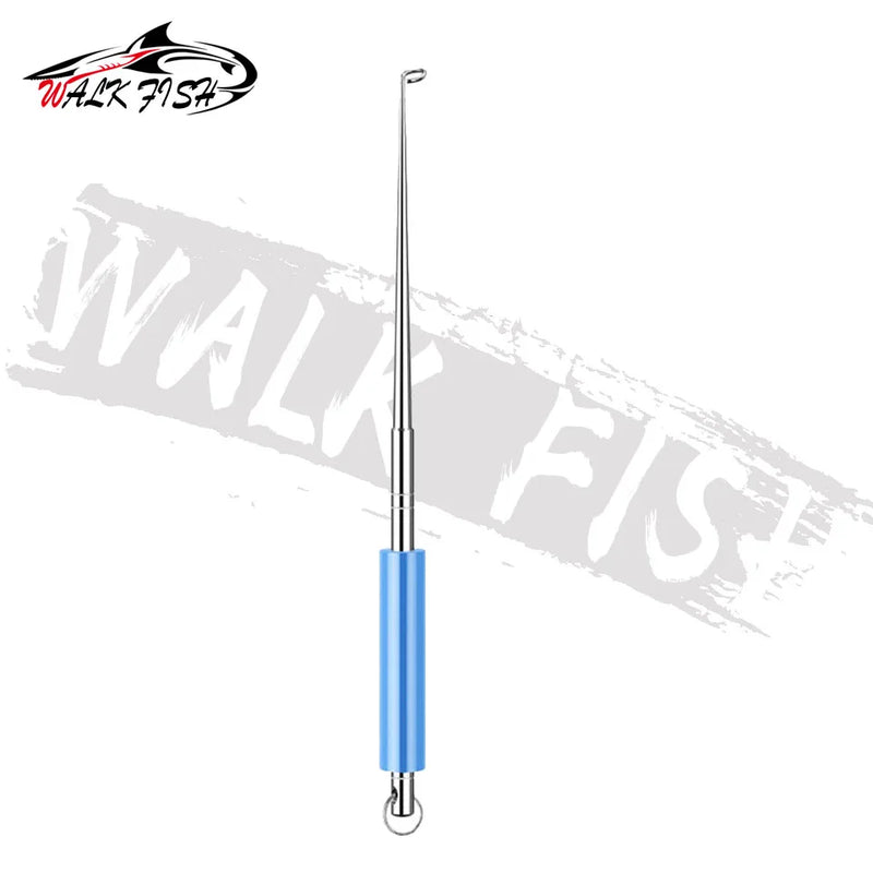 WALK FISH Stainless Steel Hook Remover - Quick Decoupling Fishing Tool (Portable & Durable)