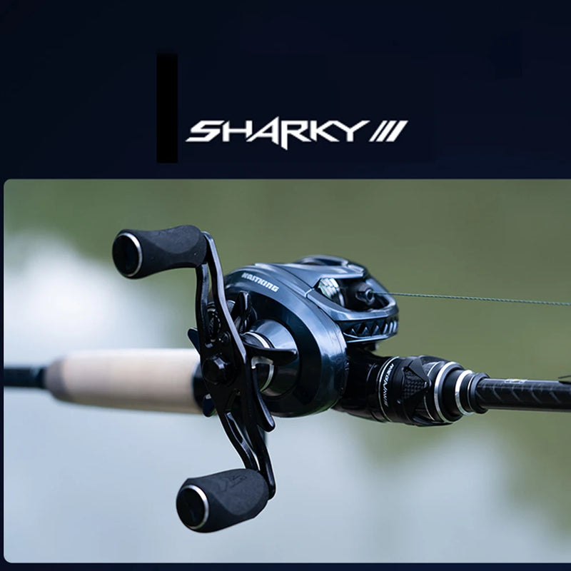 KASTKING Sharky III Long Cast Baitcasting Reel – 7.2:1 Gear Ratio, 6KG Drag, Lightweight Design