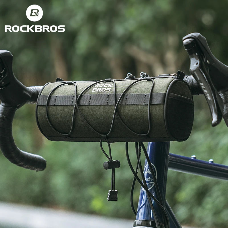 ROCKBROS 2L Waterproof Handlebar Bag with Shoulder Strap – Multi-Functional Bike Bag