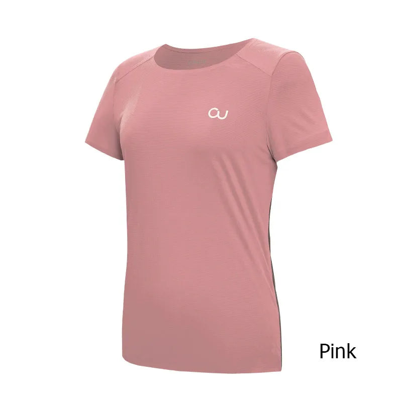 AONIJIE FW5117 Women’s Quick-Dry Short Sleeve T-Shirt | Breathable Activewear for Running & Gym