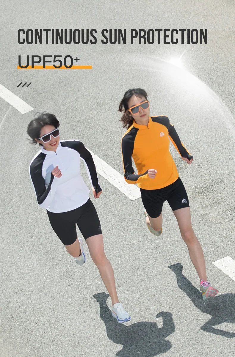 AONIJIE FW5173 Women’s Quick-Dry Long Sleeve Sun Protection Shirt: Slim Fit for Running & Daily Wear