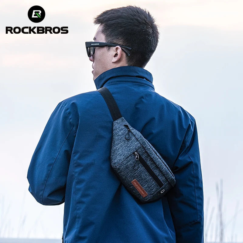 ROCKBROS Cycling Waist Bag - Lightweight, Durable, and Multifunctional