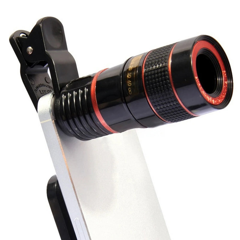 8x 12X 20X Long Focus Mobile Phone Lens 8x Mobile Phone Telescope HD Camera Lens External Zoom