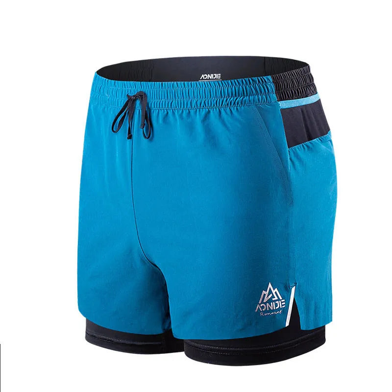 AONIJIE F5102 Men’s Quick-Dry Three-Point Shorts | Boxer with Inner Lining for Running & Fitness