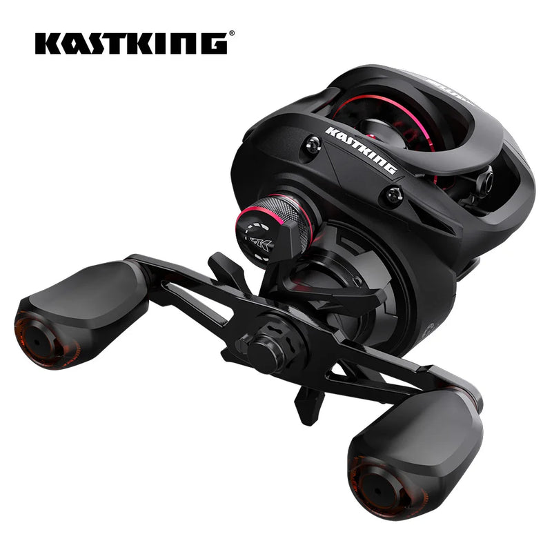 KastKing Brutus Baitcasting Reel 7.2:1 Gear Ratio 8KG Max Drag Magnetic Brake 5+1 Bearings