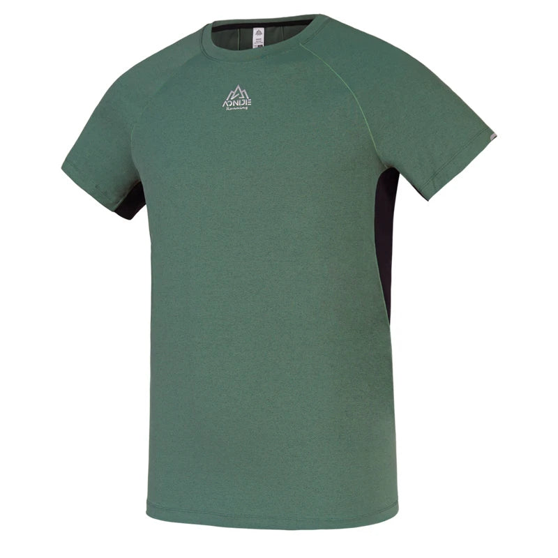 AONIJIE FM5157 Men’s Quick-Dry Running T-Shirt | Breathable Short Sleeve Gym Tee for Summer