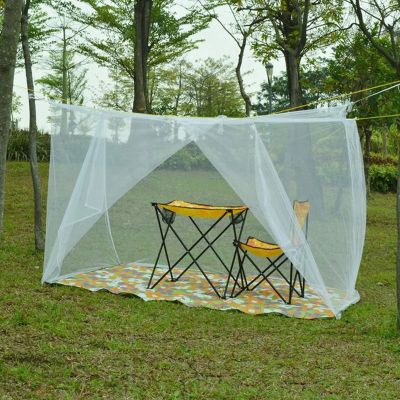 Portable Camping Mosquito Net | Large Outdoor & Indoor Insect-Proof Sleeping Tent (220x200x200cm)