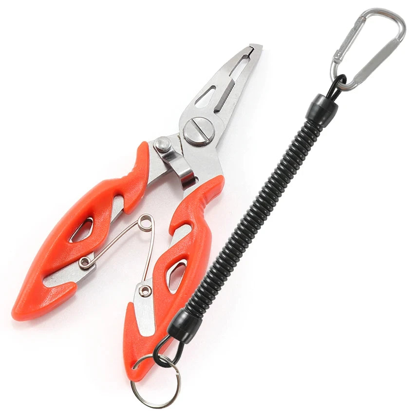 Multifunction Fishing Pliers Tools Set for Winter Tackle, Knitting Flies, and Braiding