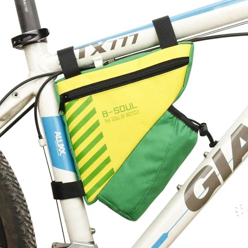 Waterproof Triangle Bike Bag for Frame, Cycling Front Bag, Bicycle Accessories for Water Bottle