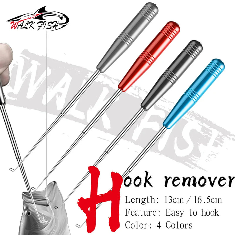 WALK FISH Stainless Steel Hook Remover - Quick Decoupling Fishing Tool (Portable & Durable)