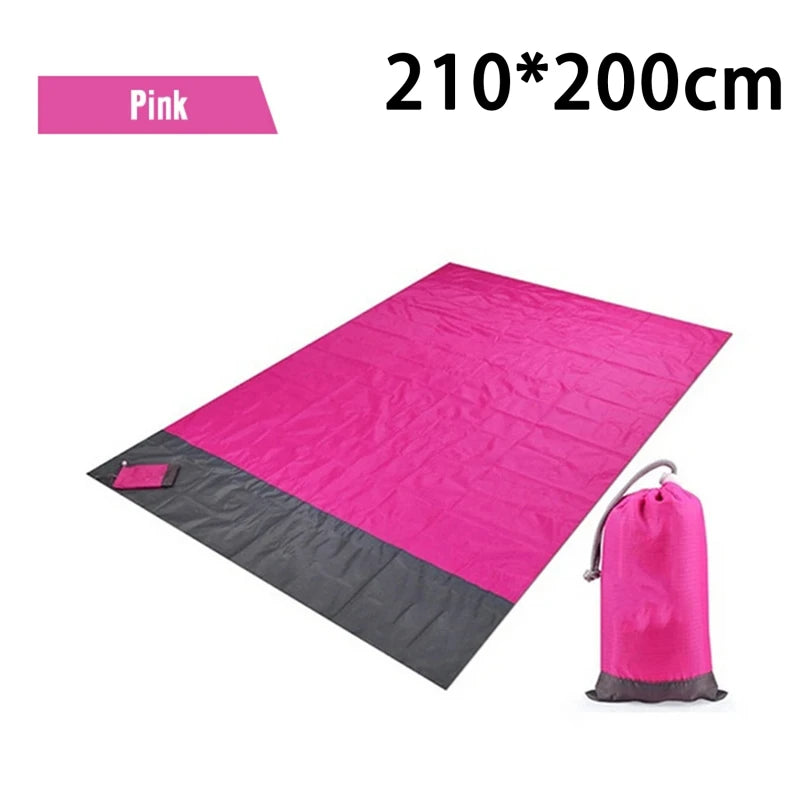 Waterproof Beach Mat: Extra Large Portable Picnic Blanket for Camping and Outdoor Activities