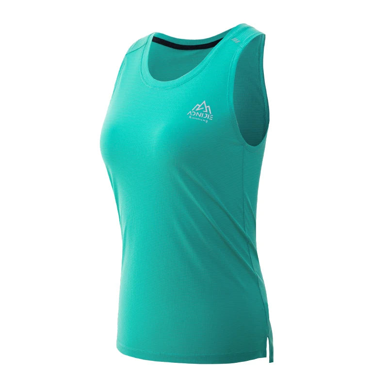 AONIJIE FW5129 Women’s Quick-Dry Breathable Tank Top | Sleeveless Sports Vest for Gym & Running