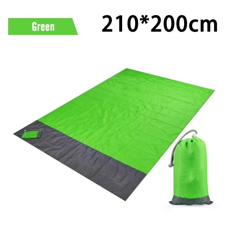 Waterproof Beach Mat: Extra Large Portable Picnic Blanket for Camping and Outdoor Activities