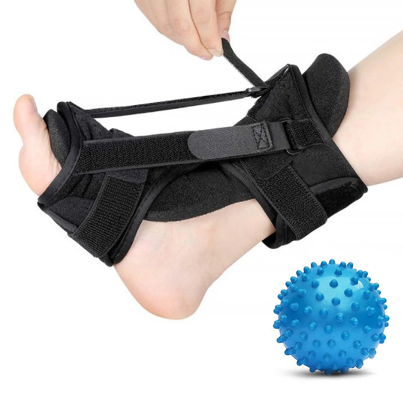 Plantar Fasciitis Night Splint – Adjustable Orthotic Brace for Foot Drop, Achilles Tendonitis