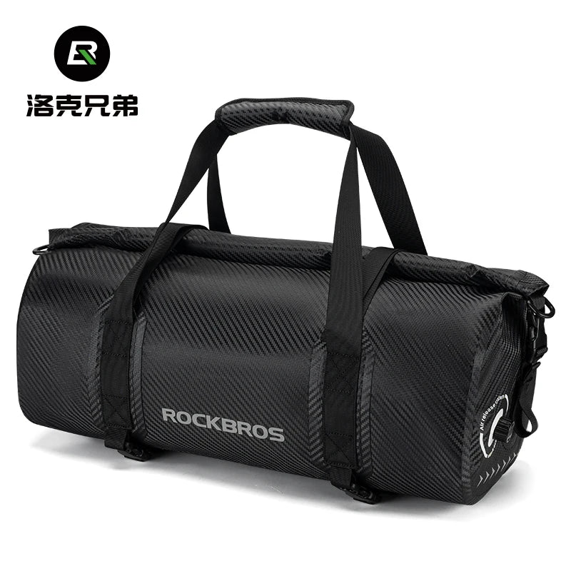 ROCKBROS Waterproof Motorcycle Pannier 20L-60L Tail Bag | Travel Rear Seat Luggage Bag