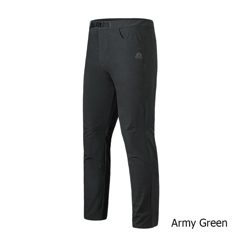 AONIJIE FM5165 Men’s Quick-Dry Straight Pants | Elastic Waist Sweatpants for Running & Daily Wear