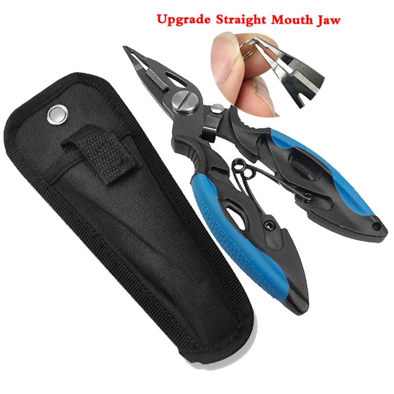 12.5cm Fishing Plier Scissor For Fishing Line Lure Cutter Hook Remover Stainless Steel Pliers