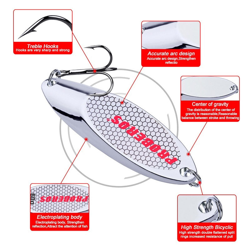 Fishing Lure Artificial Bait With Sequins Attracting Attention For