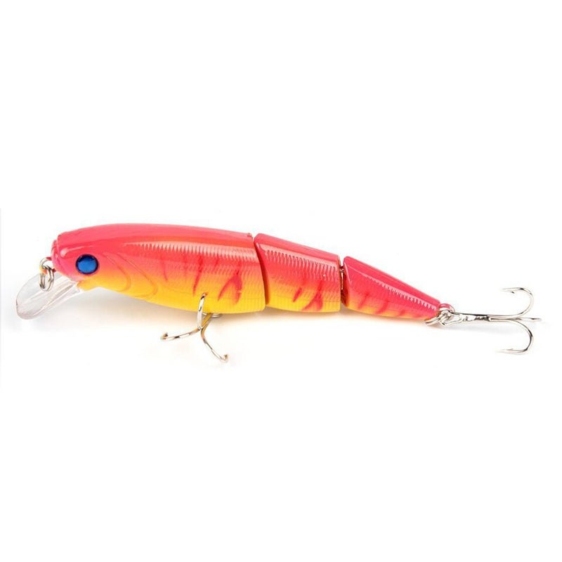 1PCS Jointed Fishing lure 10.5CM/15G Minnow plastic artificial fishing wobbler tools jerk fish esca tackle