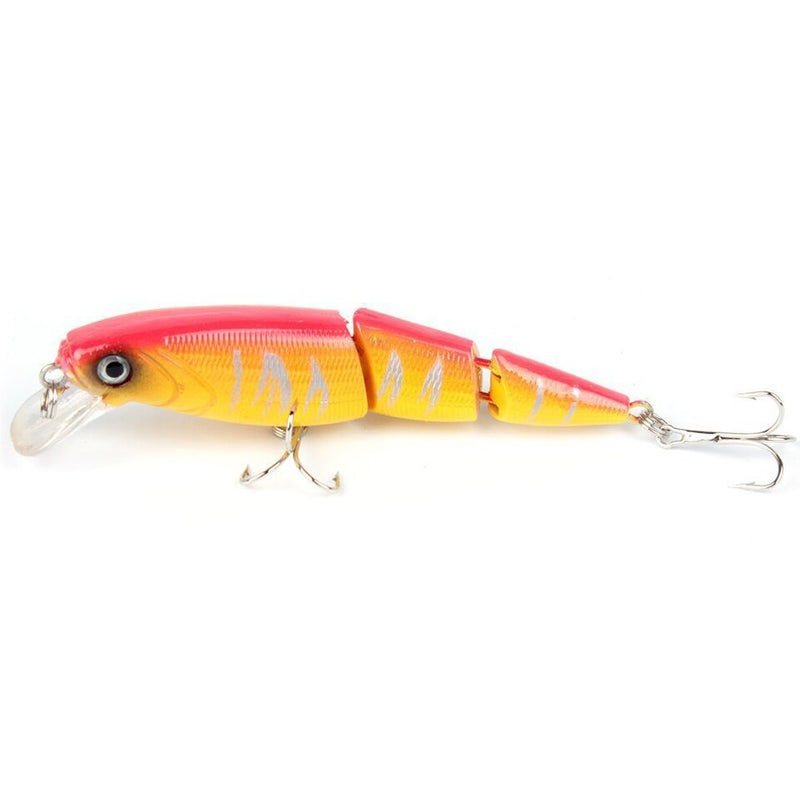 1PCS Jointed Fishing lure 10.5CM/15G Minnow plastic artificial fishing wobbler tools jerk fish esca tackle