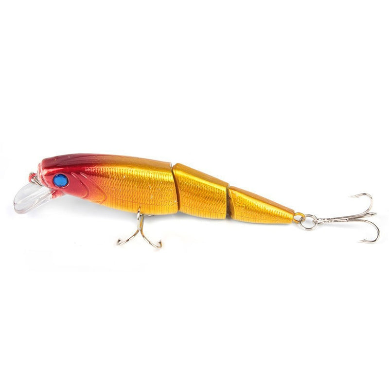 1PCS Jointed Fishing lure 10.5CM/15G Minnow plastic artificial fishing wobbler tools jerk fish esca tackle