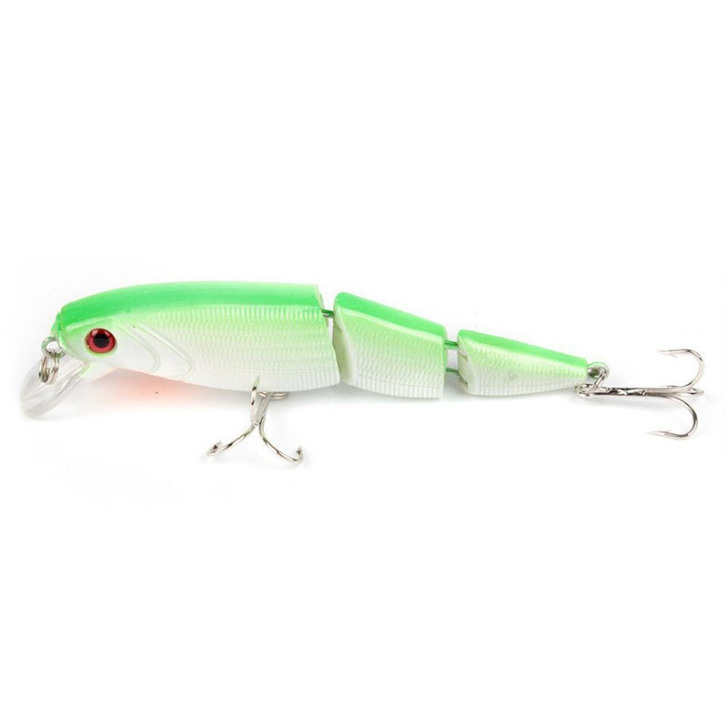 1PCS Jointed Fishing lure 10.5CM/15G Minnow plastic artificial fishing wobbler tools jerk fish esca tackle