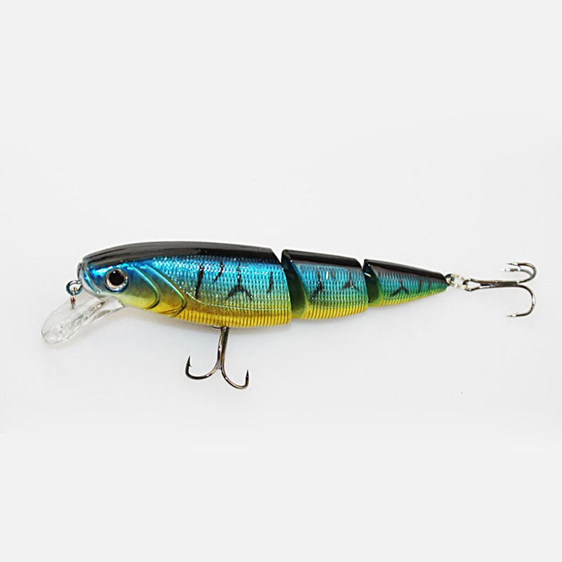 1PCS Jointed Fishing lure 10.5CM/15G Minnow plastic artificial fishing wobbler tools jerk fish esca tackle