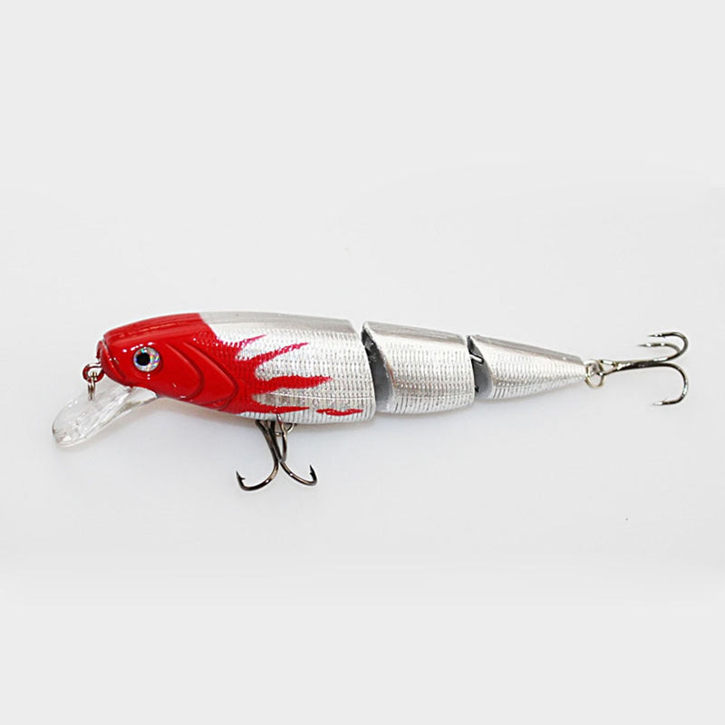 1PCS Jointed Fishing lure 10.5CM/15G Minnow plastic artificial fishing wobbler tools jerk fish esca tackle