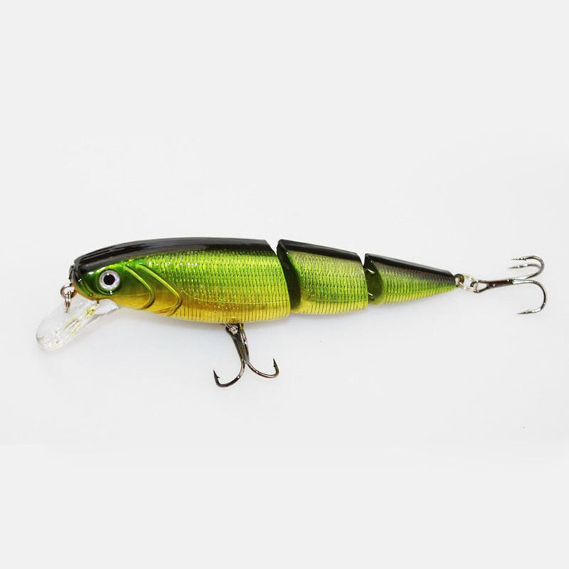 1PCS Jointed Fishing lure 10.5CM/15G Minnow plastic artificial fishing wobbler tools jerk fish esca tackle